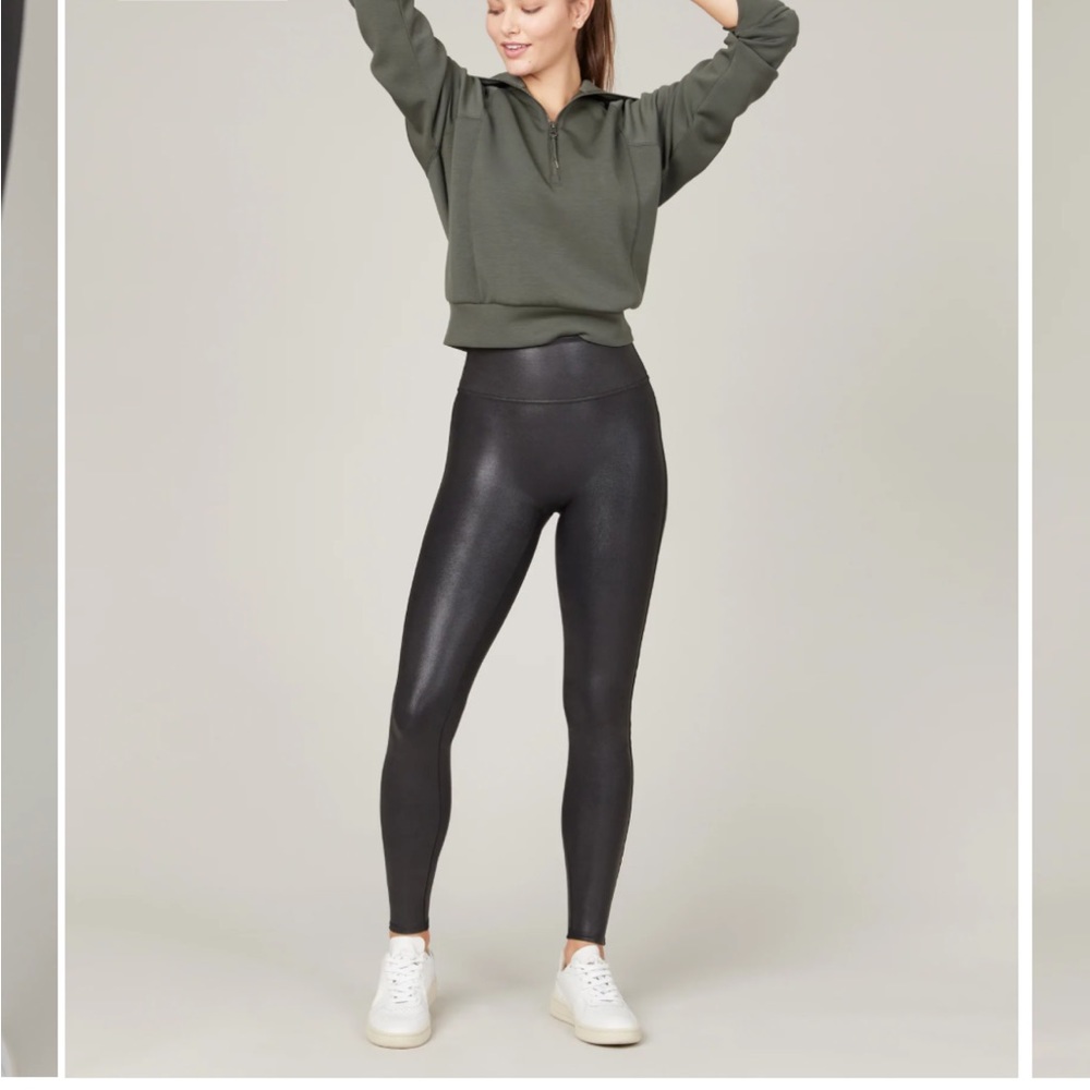 Spanx faux leather leggings